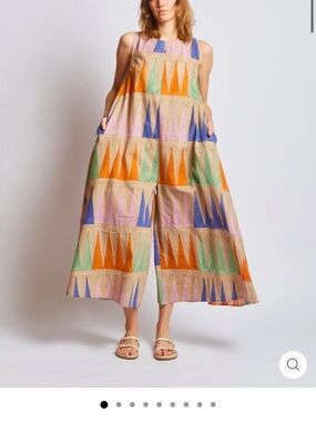 Rujuta Sheth All Day Jumper in Multi Point- size small